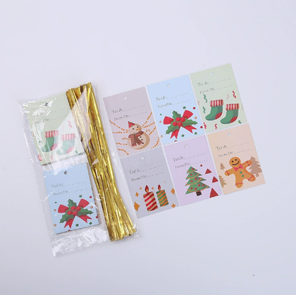 Holiday Drawstring Gift Bag Packaging , 35 Christmas GiftBags for Christmas Gift Party Favors