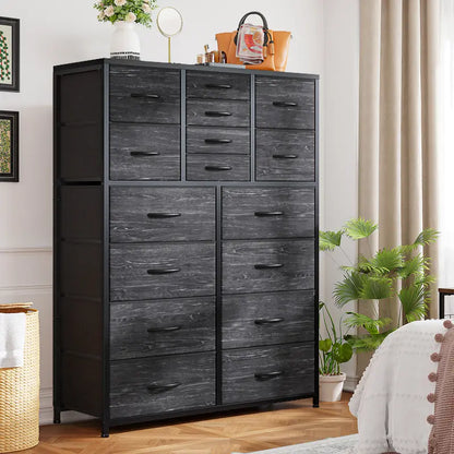 16 Deep Drawers Tall Dresser