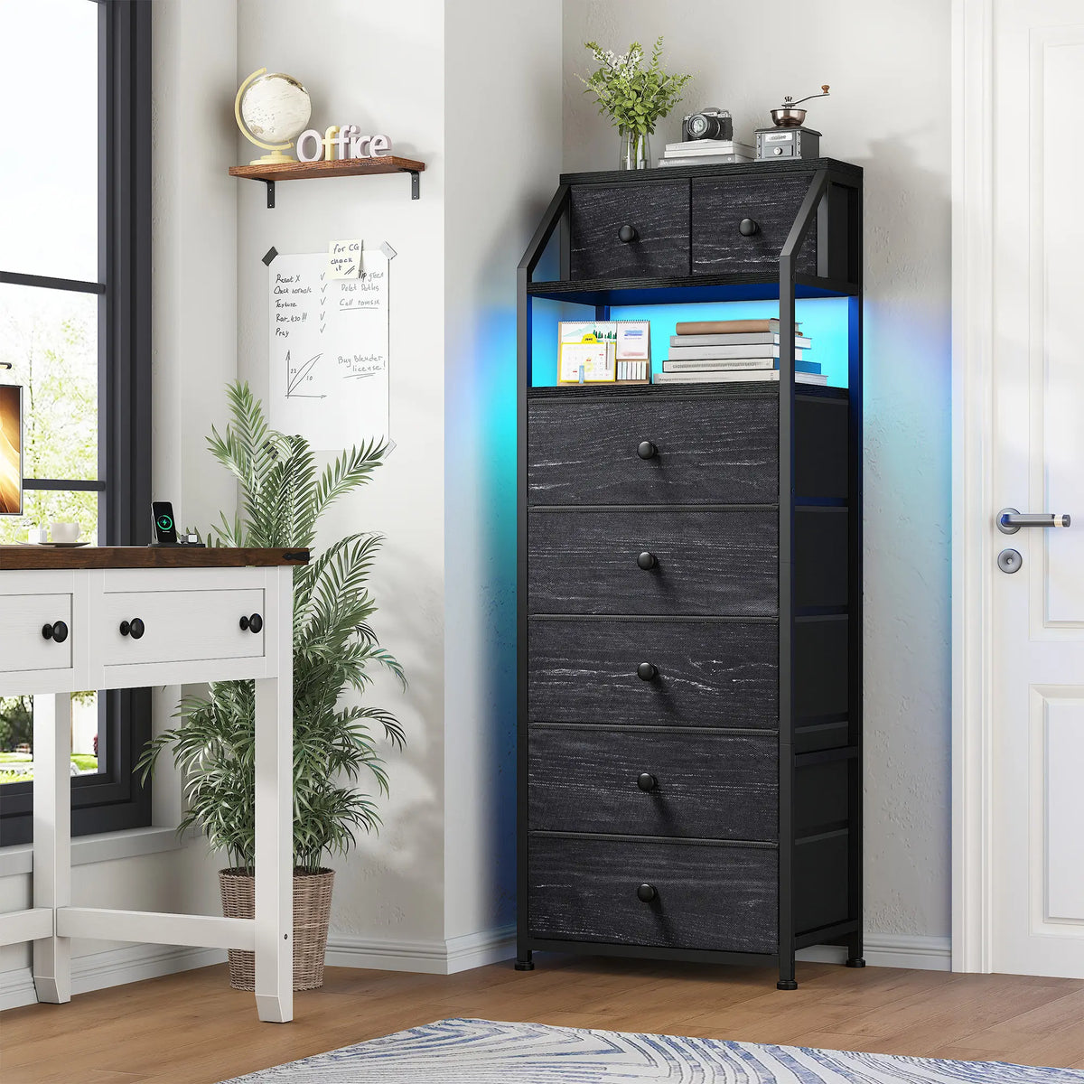 16 Deep Drawers Tall Dresser