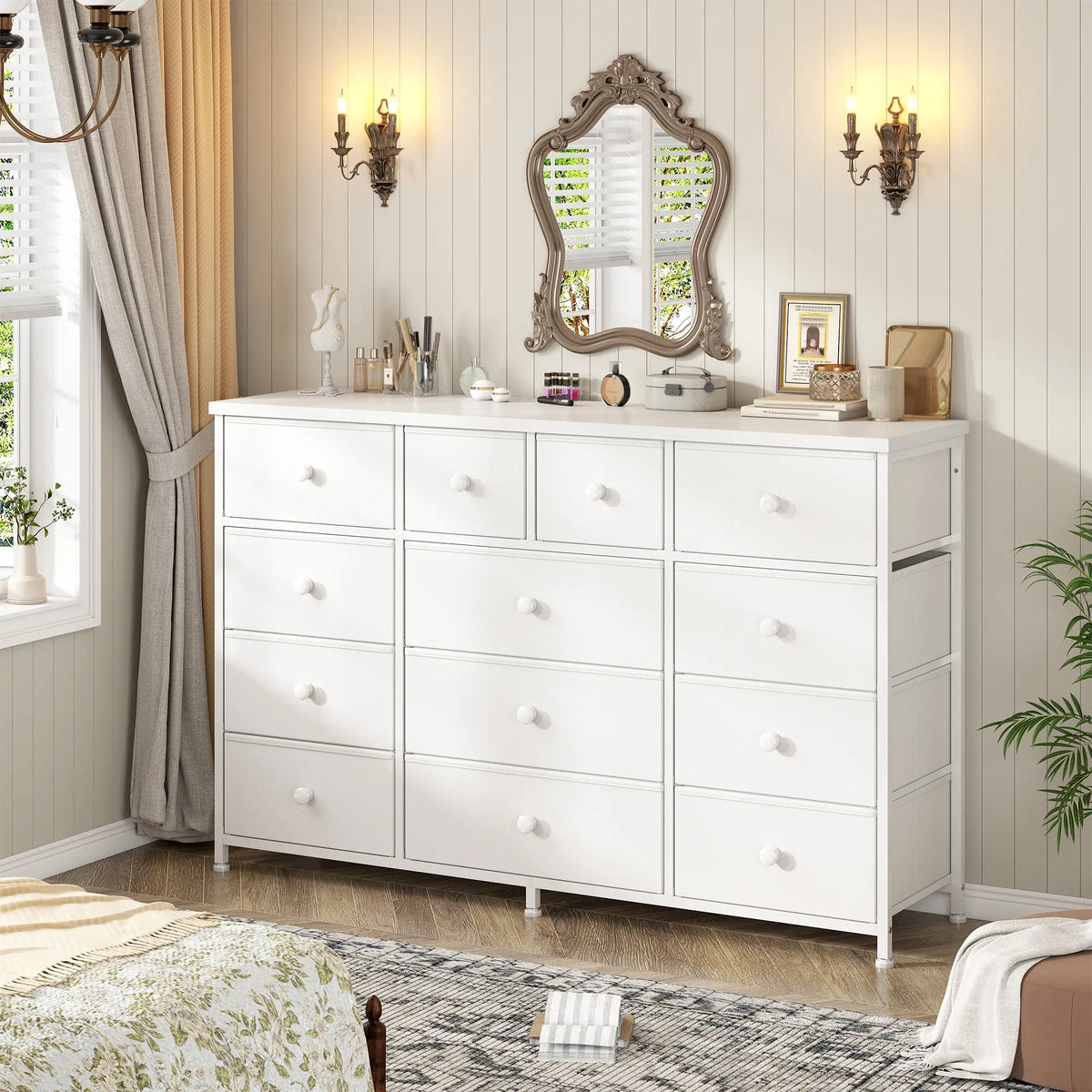 16 Deep Drawers Tall Dresser
