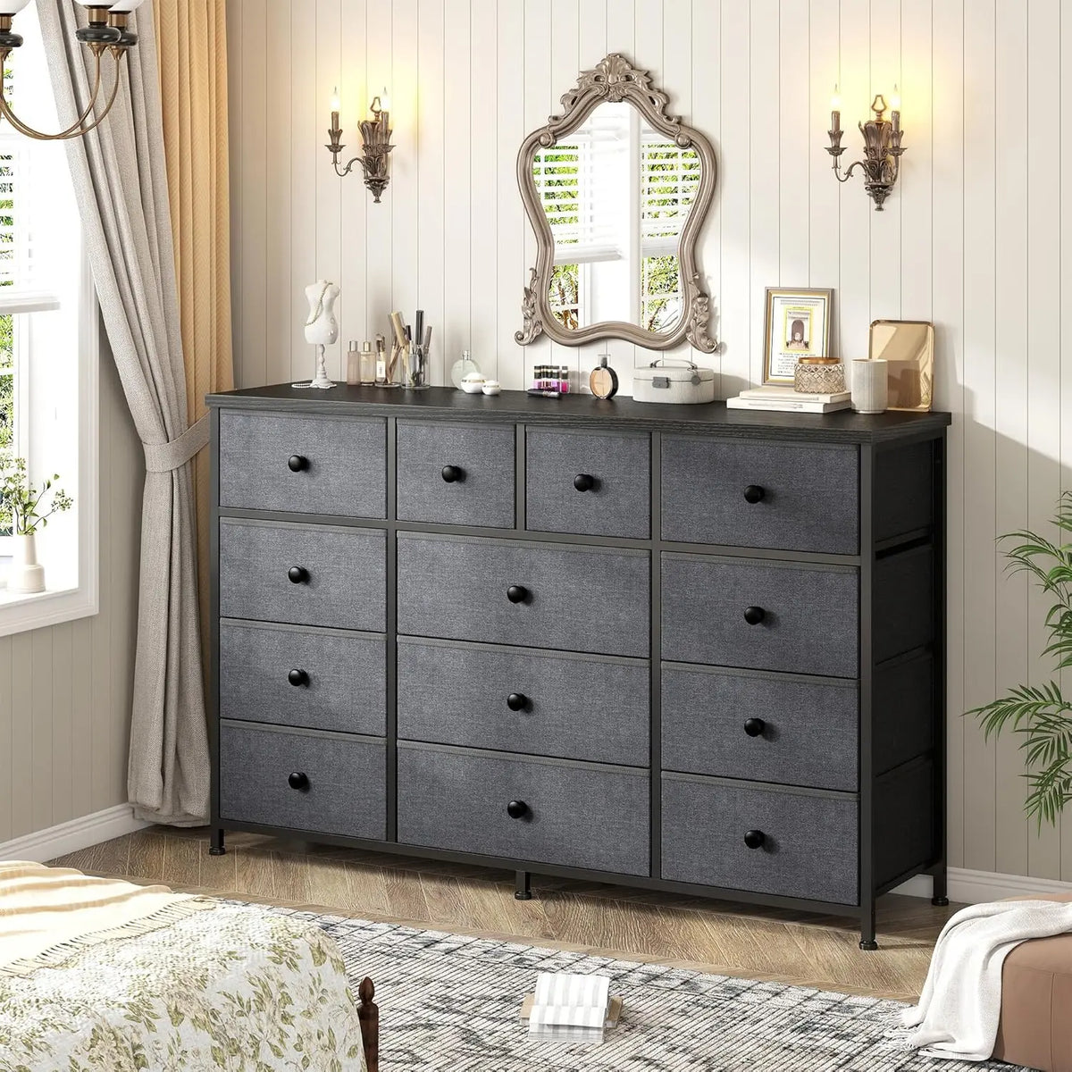 16 Deep Drawers Tall Dresser