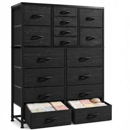 16 Deep Drawers Tall Dresser